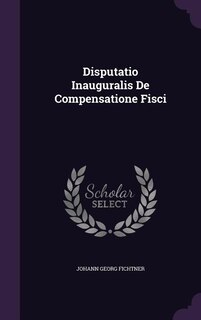 Front cover_Disputatio Inauguralis De Compensatione Fisci