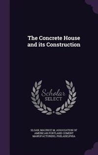Front cover_The Concrete House and its Construction