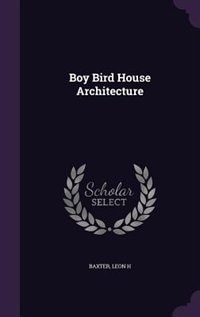 Front cover_Boy Bird House Architecture