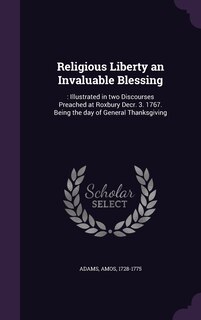 Couverture_Religious Liberty an Invaluable Blessing