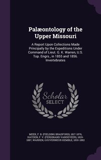 Front cover_Palæontology of the Upper Missouri