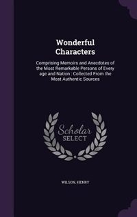 Couverture_Wonderful Characters