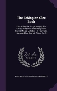 Front cover_The Ethiopian Glee Book