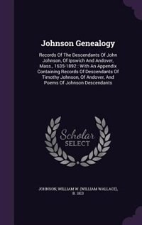Couverture_Johnson Genealogy