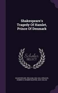 Couverture_Shakespeare's Tragedy Of Hamlet, Prince Of Denmark
