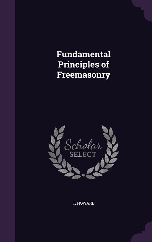 Front cover_Fundamental Principles of Freemasonry