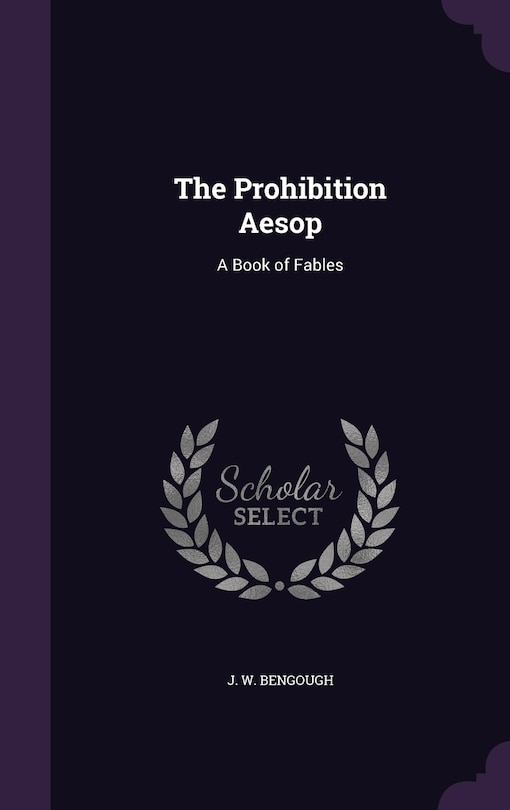 Couverture_The Prohibition Aesop