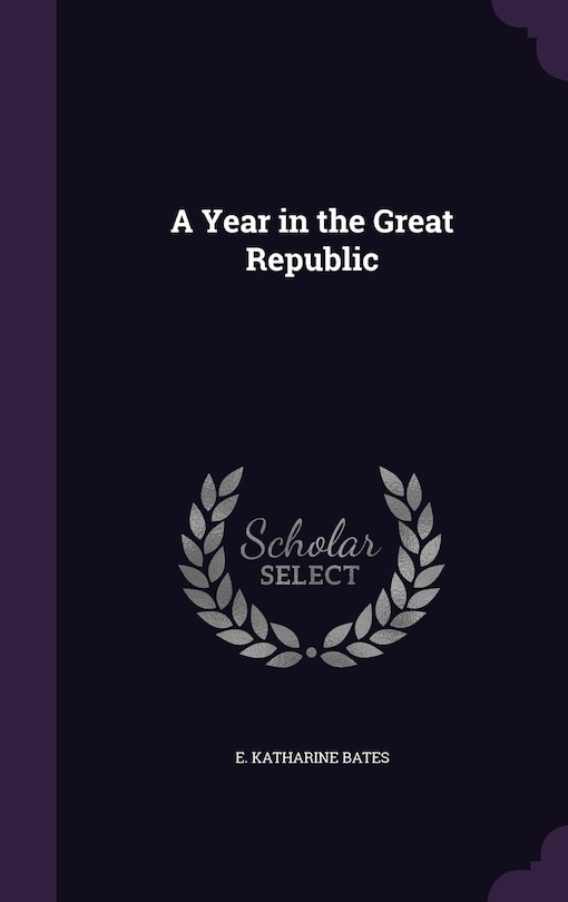 Couverture_A Year in the Great Republic