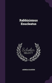 Front cover_Rabbinismus Enucleatus