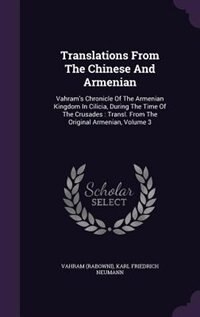 Front cover_Translations From The Chinese And Armenian