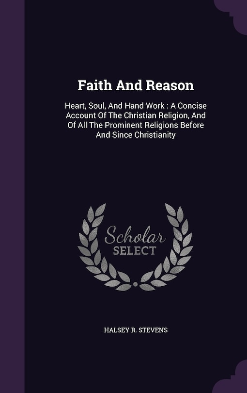 Front cover_Faith And Reason