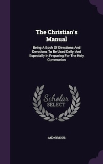 Front cover_The Christian's Manual