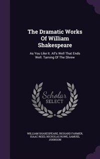 Front cover_The Dramatic Works Of William Shakespeare