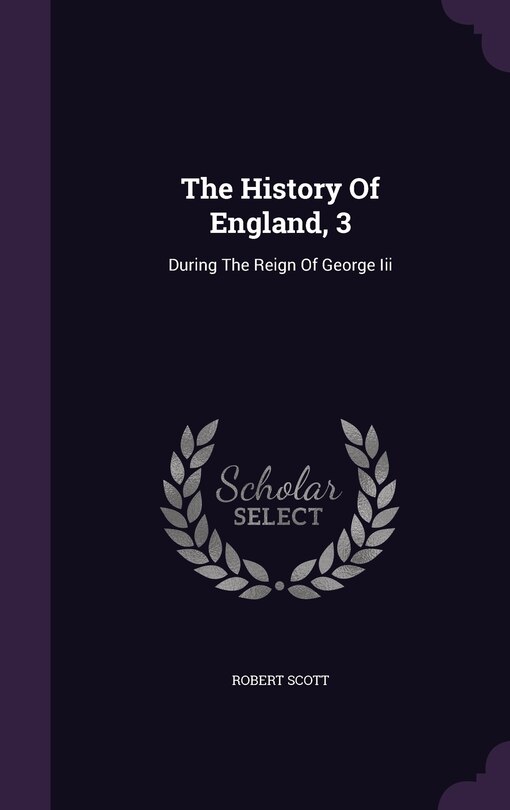 Front cover_The History Of England, 3