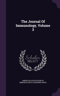 Couverture_The Journal Of Immunology, Volume 3