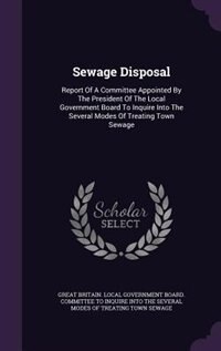 Couverture_Sewage Disposal