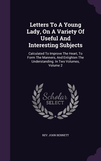 Front cover_Letters To A Young Lady, On A Variety Of Useful And Interesting Subjects
