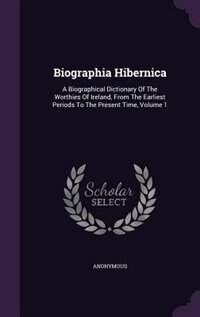 Front cover_Biographia Hibernica