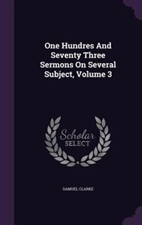 Front cover_One Hundres And Seventy Three Sermons On Several Subject, Volume 3
