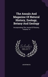 Front cover_The Annals And Magazine Of Natural History, Zoology, Botany And Geology