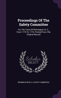 Front cover_Proceedings Of The Safety Committee