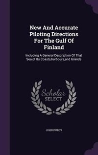 Front cover_New And Accurate Piloting Directions For The Gulf Of Finland
