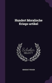 Front cover_Hundert Moralische Kriegs-artikel