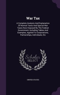 Couverture_War Tax