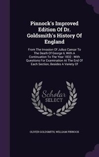 Couverture_Pinnock's Improved Edition Of Dr. Goldsmith's History Of England