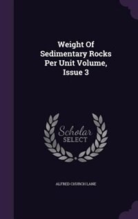 Couverture_Weight Of Sedimentary Rocks Per Unit Volume, Issue 3