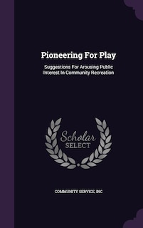 Front cover_Pioneering For Play