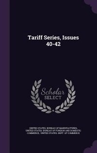 Couverture_Tariff Series, Issues 40-42