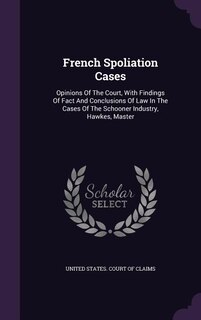 Front cover_French Spoliation Cases