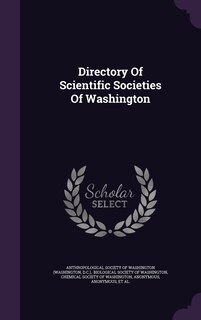 Front cover_Directory Of Scientific Societies Of Washington