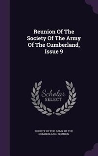 Front cover_Reunion Of The Society Of The Army Of The Cumberland, Issue 9
