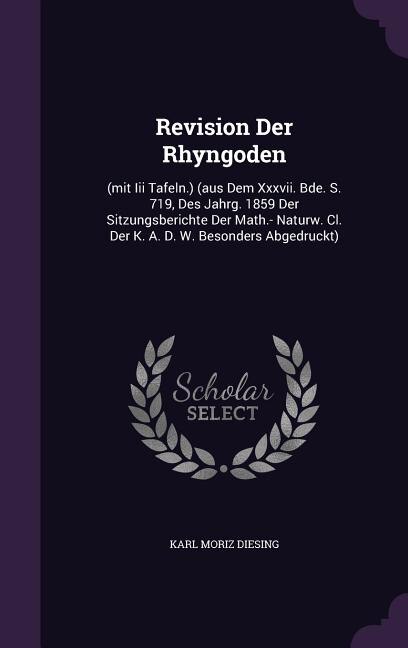 Front cover_Revision Der Rhyngoden