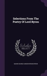 Couverture_Selections From The Poetry Of Lord Byron