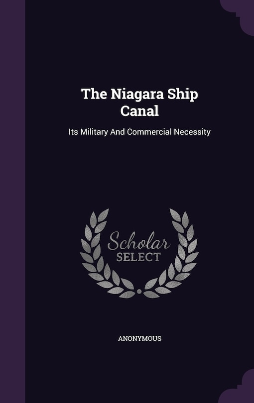 Front cover_The Niagara Ship Canal