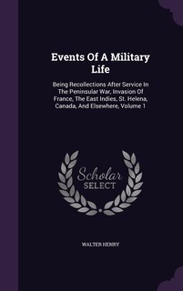 Front cover_Events Of A Military Life