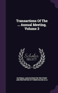 Couverture_Transactions Of The ... Annual Meeting, Volume 3