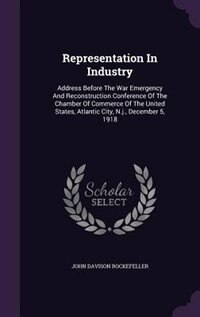Front cover_Representation In Industry