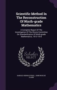 Front cover_Scientific Method In The Reconstruction Of Ninth-grade Mathematics