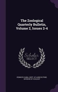 Front cover_The Zoological Quarterly Bulletin, Volume 2, Issues 2-4