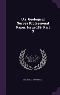 Front cover_U.s. Geological Survey Professional Paper, Issue 189, Part 3