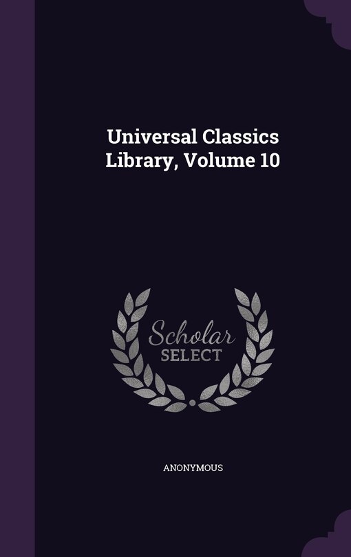 Front cover_Universal Classics Library, Volume 10