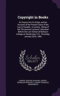 Front cover_Copyright in Books
