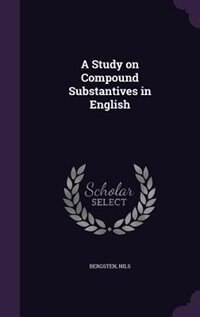 Front cover_A Study on Compound Substantives in English