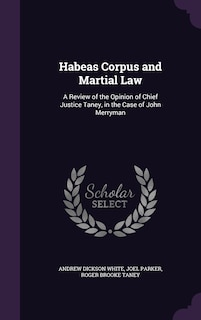 Couverture_Habeas Corpus and Martial Law