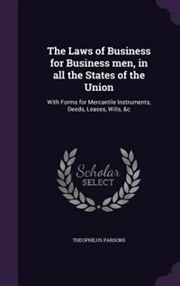 Front cover_The Laws of Business for Business men, in all the States of the Union