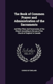 Couverture_The Book of Common Prayer and Administration of the Sacraments